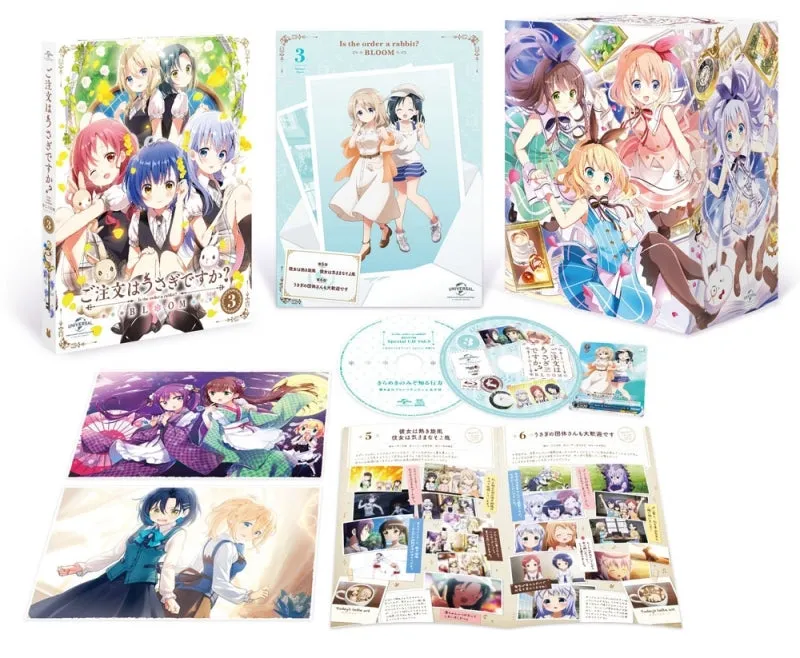 (Blu-ray) Is the Order a Rabbit? TV Series BLOOM Vol. 3 [First Run Limited Edition]