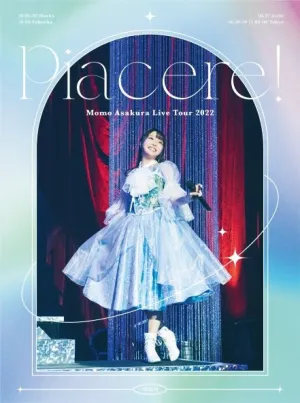 (Blu-ray) Momo Asakura Live Tour 2022 "Piacere!" [Regular Edition]