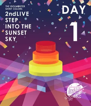 (Blu-ray) THE IDOLM@STER SHINY COLORS 2ndLIVE STEP INTO THE SUNSET SKY DAY1 [Regular Edition]