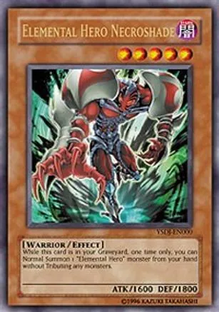 Elemental HERO Necroshade [YSDJ-EN000] Ultra Rare