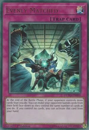 Evenly Matched [DUPO-EN099] Ultra Rare