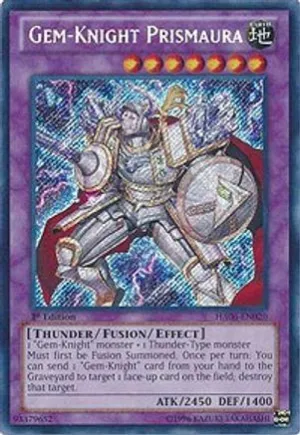 Gem-Knight Prismaura [HA06-EN020] Secret Rare