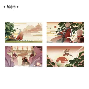 Genshin Impact - IPSTAR Cafe Collab Postcard Set miHoYo
