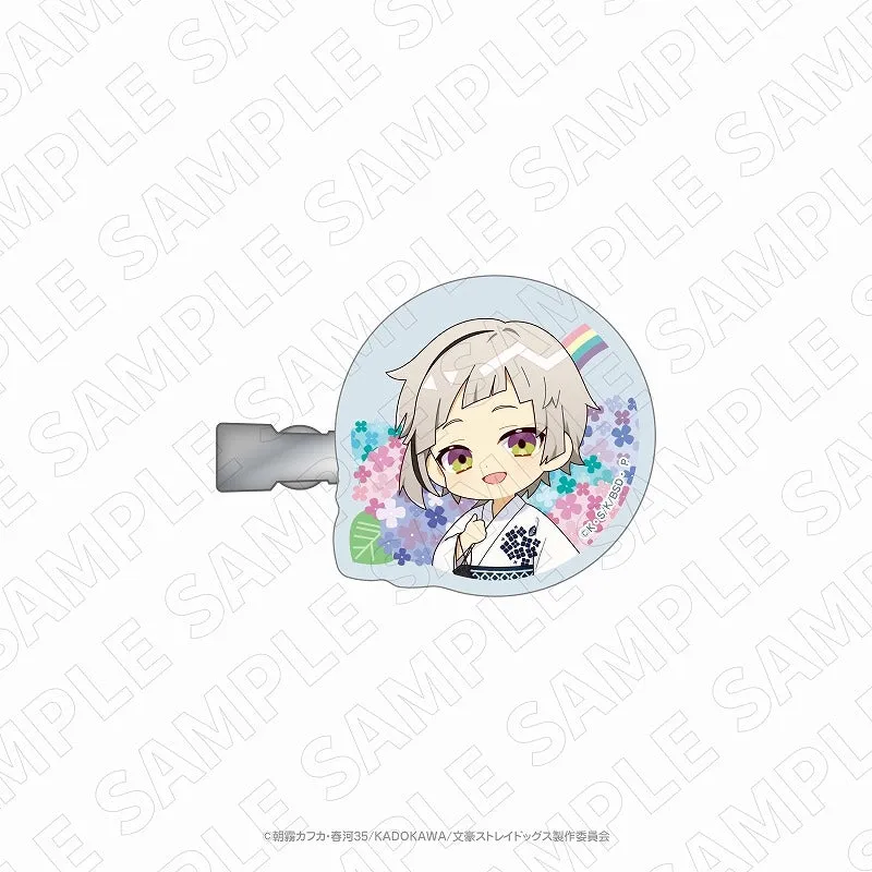 (Goods - Accessory) Bungo Stray Dogs CHARADITIONAL TOY Bungo Stray Dogs x Hydrangea Acrylic Hair Clip (Atsushi Nakajima)