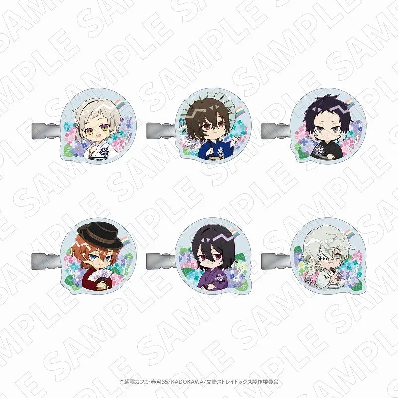 (Goods - Accessory) Bungo Stray Dogs CHARADITIONAL TOY Bungo Stray Dogs x Hydrangea Acrylic Hair Clip (Ryunosuke Akutagawa)