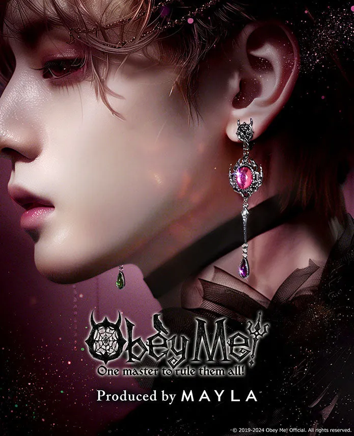 (Goods - Accessory) Obey Me! ICONIQUE EAR OBJET [Asmodeus/Clip-On Earring]
