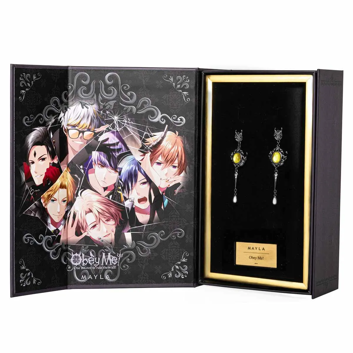 (Goods - Accessory) Obey Me! ICONIQUE EAR OBJET [Mammon/Clip-On Earring]