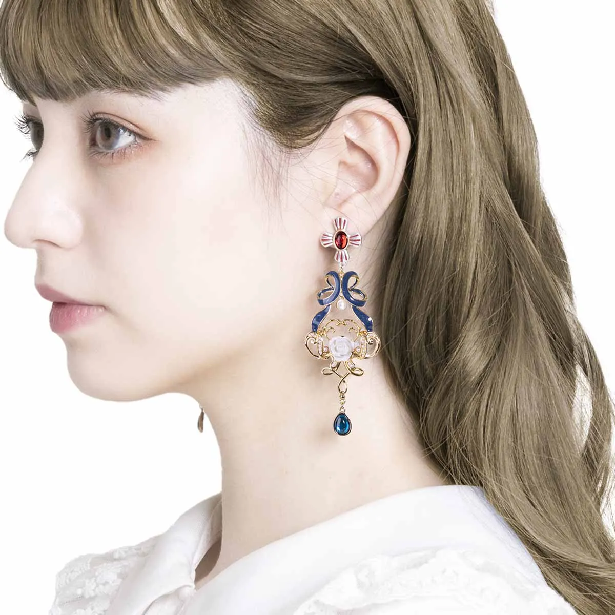 (Goods - Accessory) THE ROSE OF VERSAILLES ICONIQUE Ear Objet Oscar Franois de Jarjayes - Earring