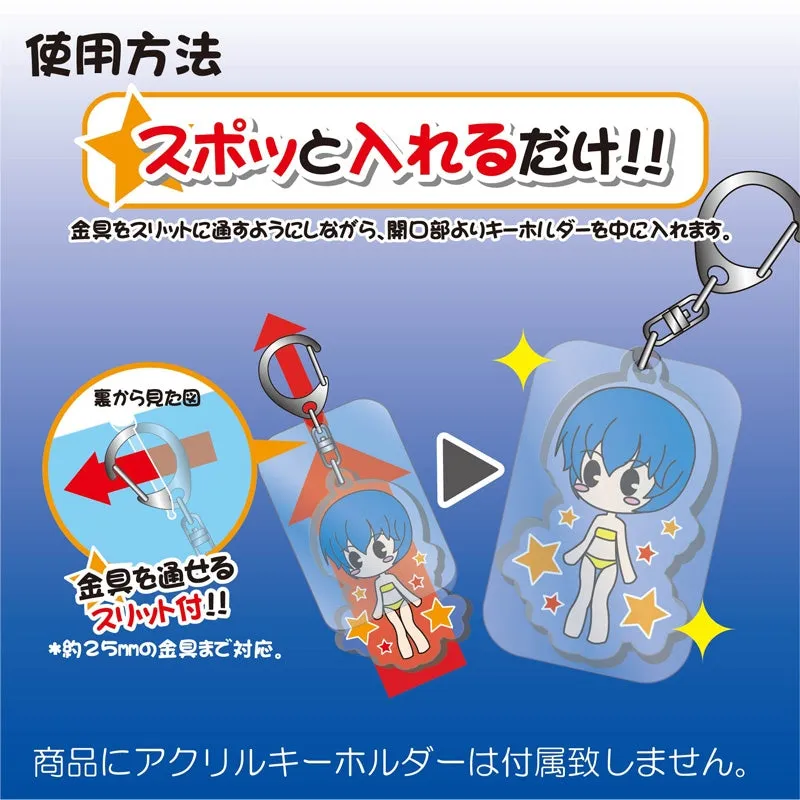 (Goods - Acrylic Cover) Non-Character Original Acrylic Key Chain Guard Portrait S