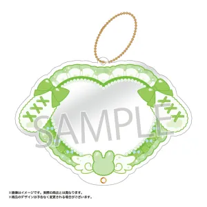 (Goods - Acrylic Stand) amie Original Pic x Clear Acrylic Frame Bunny Ears Ribbon ver. 04. Green