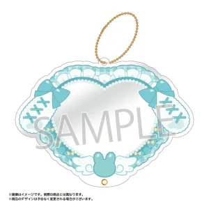 (Goods - Acrylic Stand) amie Original Pic x Clear Acrylic Frame Bunny Ears Ribbon ver. 05. Blue Green