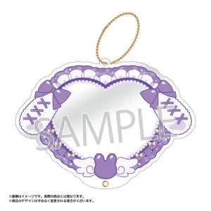 (Goods - Acrylic Stand) amie Original Pic x Clear Acrylic Frame Bunny Ears Ribbon ver. 08. Purple