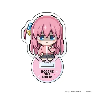 (Goods - Acrylic Stand) Bocchi the Rock! Mini Acrylic Stand (Hitori Gotoh/Pixel Art)