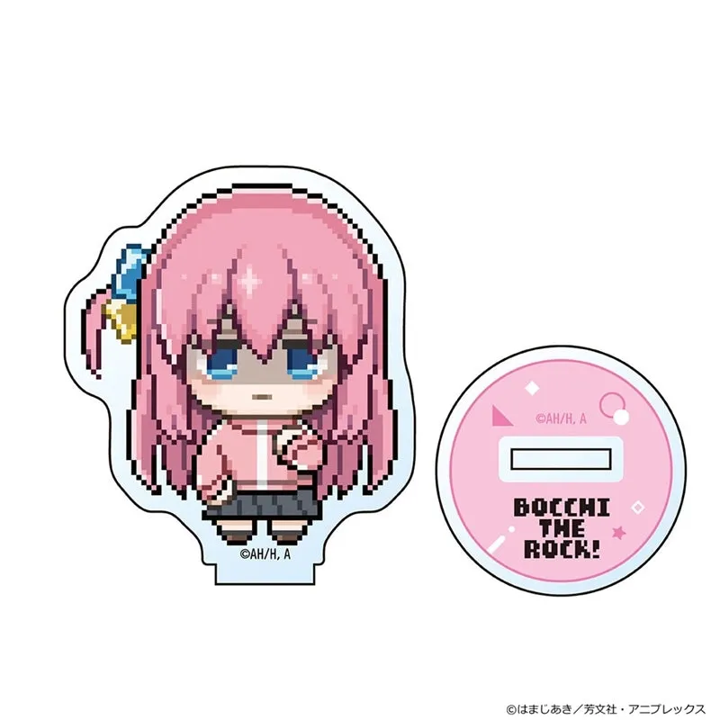 (Goods - Acrylic Stand) Bocchi the Rock! Mini Acrylic Stand (Hitori Gotoh/Pixel Art)