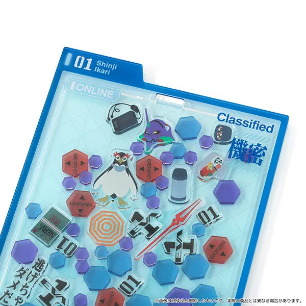 (Goods - Acrylic Stand) Evangelion Customania Shinji