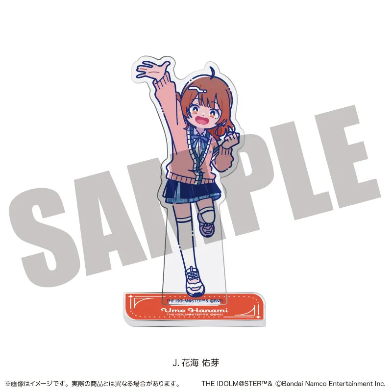 (Goods - Acrylic Stand) Gakuen iDOLM@STER Acrylic Stand J Ume Hanami