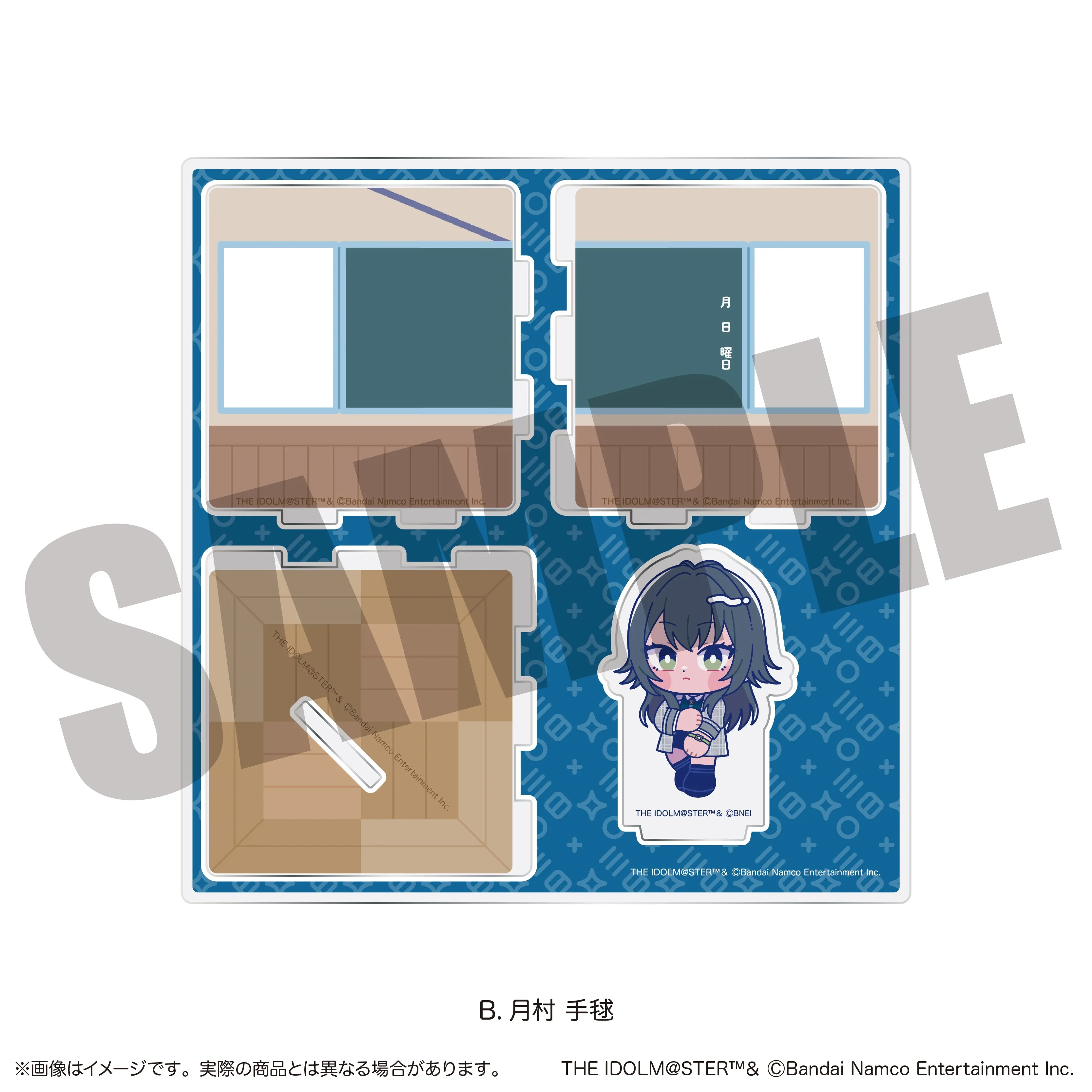 (Goods - Acrylic Stand) Gakuen iDOLM@STER Diorama Style Acrylic Stand B Temari Tsukimura