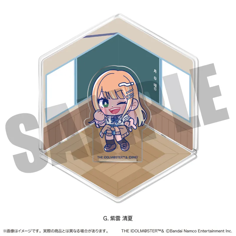 (Goods - Acrylic Stand) Gakuen iDOLM@STER Diorama Style Acrylic Stand G Sumika Shiun