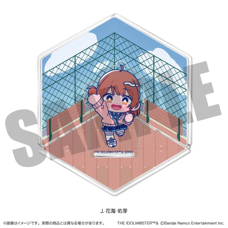 (Goods - Acrylic Stand) Gakuen iDOLM@STER Diorama Style Acrylic Stand J Ume Hanami