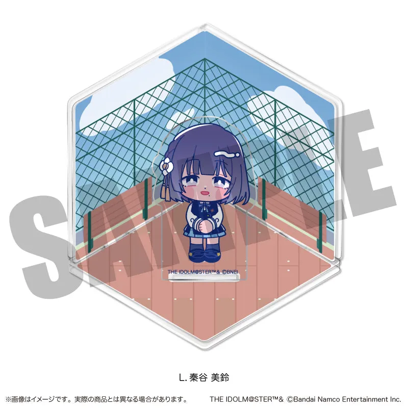 (Goods - Acrylic Stand) Gakuen iDOLM@STER Diorama Style Acrylic Stand L Misuzu Hataya