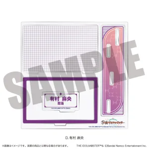 (Goods - Acrylic Stand) Gakuen iDOLM@STER My Business Card Stand D Mao Arimura