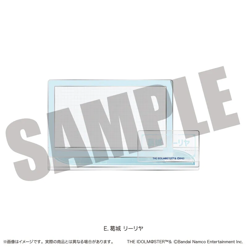 (Goods - Acrylic Stand) Gakuen iDOLM@STER My Business Card Stand E Lilja Katsuragi