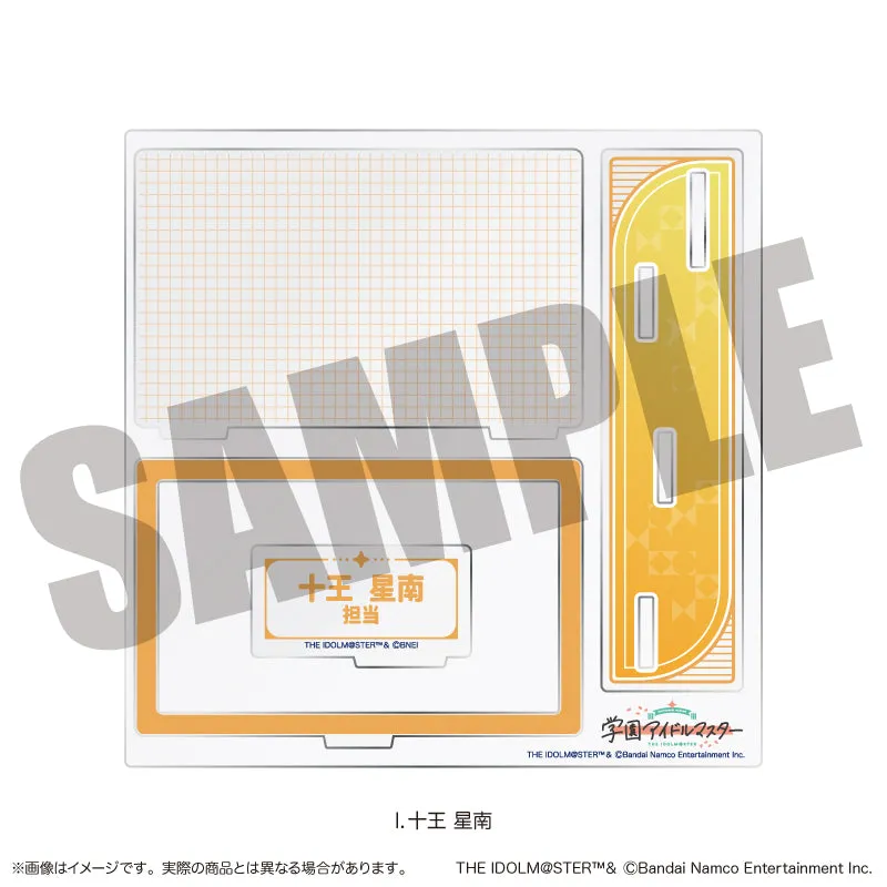 (Goods - Acrylic Stand) Gakuen iDOLM@STER My Business Card Stand I Sena Juo