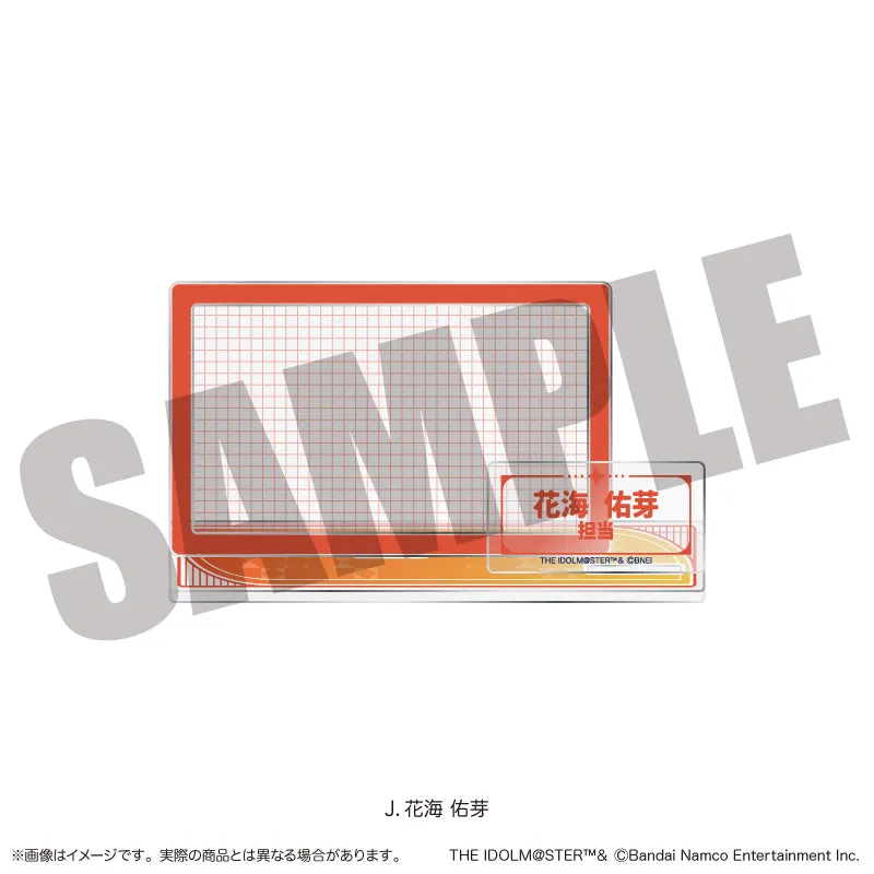 (Goods - Acrylic Stand) Gakuen iDOLM@STER My Business Card Stand J Ume Hanami