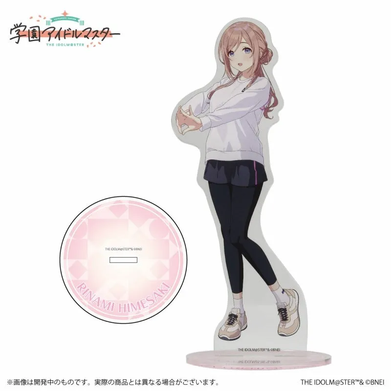 (Goods - Acrylic Stand) Gakuen iDOLM@STER Official Acrylic Stand Rinami Himesaki B