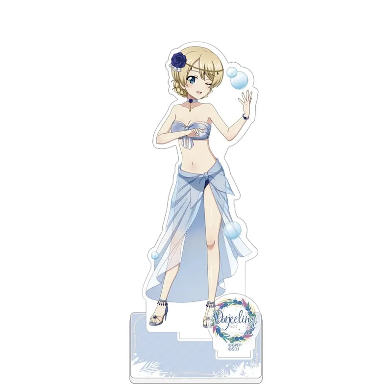 (Goods - Acrylic Stand) Girls und Panzer Great Tankery Operation! Acrylic Stand (Darjeeling/Swimsuit 2024)