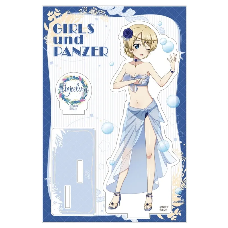 (Goods - Acrylic Stand) Girls und Panzer Great Tankery Operation! Acrylic Stand (Darjeeling/Swimsuit 2024)