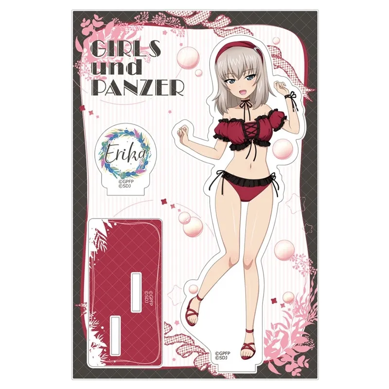 (Goods - Acrylic Stand) Girls und Panzer Great Tankery Operation! Acrylic Stand (Erika Itsumi/Swimsuit 2024)