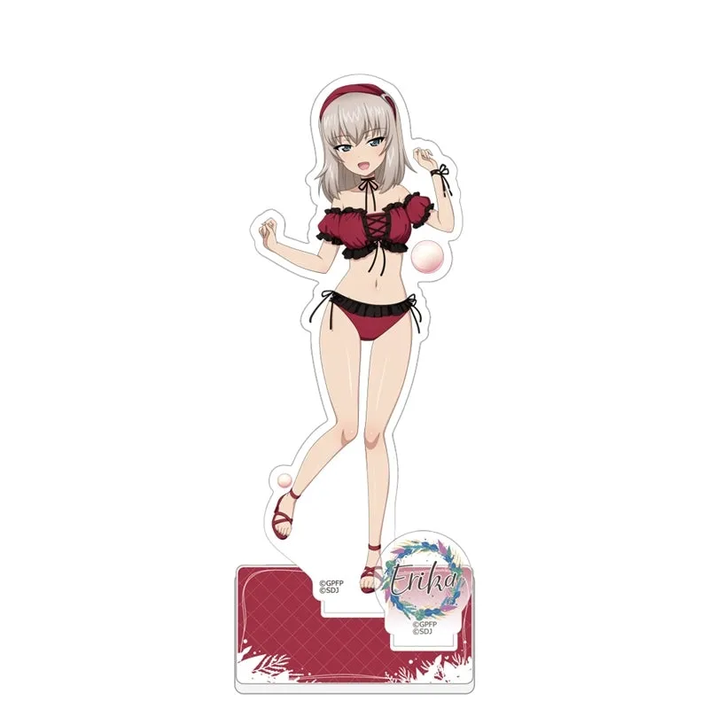(Goods - Acrylic Stand) Girls und Panzer Great Tankery Operation! Acrylic Stand (Erika Itsumi/Swimsuit 2024)