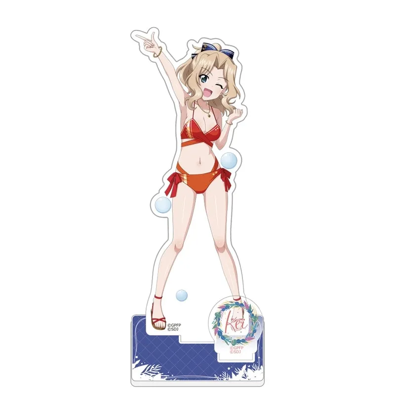 (Goods - Acrylic Stand) Girls und Panzer Great Tankery Operation! Acrylic Stand (Kay /Swimsuit 2024)