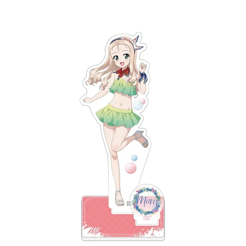 (Goods - Acrylic Stand) Girls und Panzer Great Tankery Operation! Acrylic Stand (Marie/Swimsuit 2024)