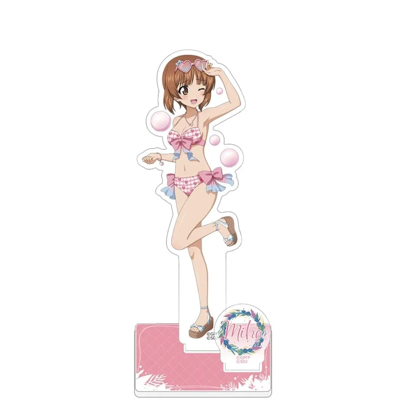 (Goods - Acrylic Stand) Girls und Panzer Great Tankery Operation! Acrylic Stand (Miho Nishizumi/Swimsuit 2024)