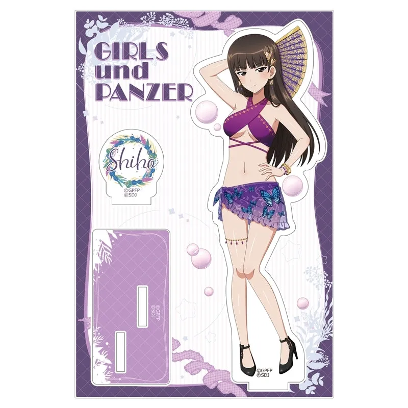 (Goods - Acrylic Stand) Girls und Panzer Great Tankery Operation! Acrylic Stand (Shiho Nishizumi/Swimsuit 2024)