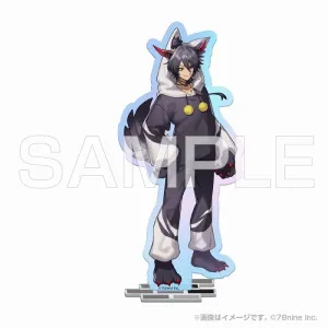 (Goods - Acrylic Stand) OREKURO! Tsukareta Ore to Kurokami Shinrei Soundansho Animal Costume Iridescent Acrylic Stand Akurou