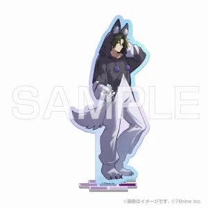 (Goods - Acrylic Stand) OREKURO! Tsukareta Ore to Kurokami Shinrei Soundansho Animal Costume Iridescent Acrylic Stand Haruto Kurogami