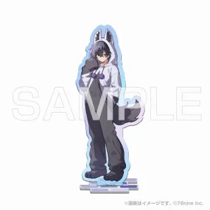 (Goods - Acrylic Stand) OREKURO! Tsukareta Ore to Kurokami Shinrei Soundansho Animal Costume Iridescent Acrylic Stand Yuma Kurogami