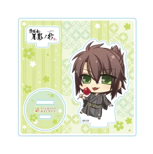 (Goods - Acrylic Stand) Otomate Garden Hakuoki Shinkai Chibi Acrylic Stand 2024_255 Hakuoki Shinkai Tsukikage no Sho / Ginsei no Sho Okita Soji