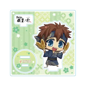(Goods - Acrylic Stand) Otomate Garden Hakuoki Shinkai Chibi Acrylic Stand 2024_259 Hakuoki Shinkai Tsukikage no Sho / Ginsei no Sho Shinpachi Nagakura