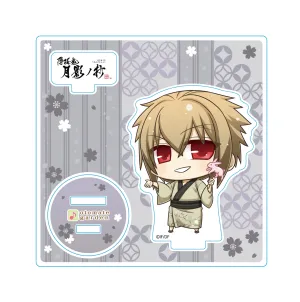 (Goods - Acrylic Stand) Otomate Garden Hakuoki Shinkai Chibi Acrylic Stand 2024_265 Hakuoki Shinkai Tsukikage no Sho / Ginsei no Sho Chikage Kazama