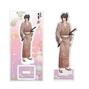 (Goods - Acrylic Stand) Otomate Garden Hakuoki Shinkai Life Size Acrylic Stand Hakuoki Shinkai Tenun no Sho Hachiro Iba