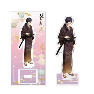 (Goods - Acrylic Stand) Otomate Garden Hakuoki Shinkai Life Size Acrylic Stand Hakuoki Shinkai Tenun no Sho Hajime Saito