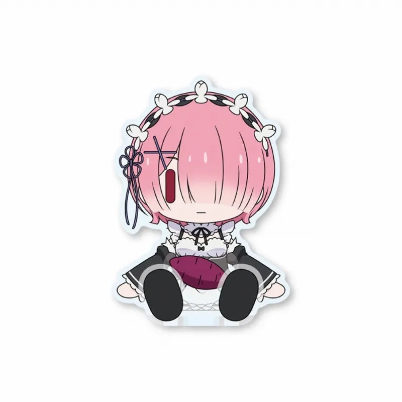 (Goods - Acrylic Stand) Re:ZERO Suwatte Mascot! Ram