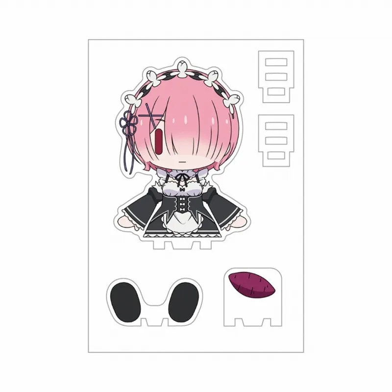 (Goods - Acrylic Stand) Re:ZERO Suwatte Mascot! Ram