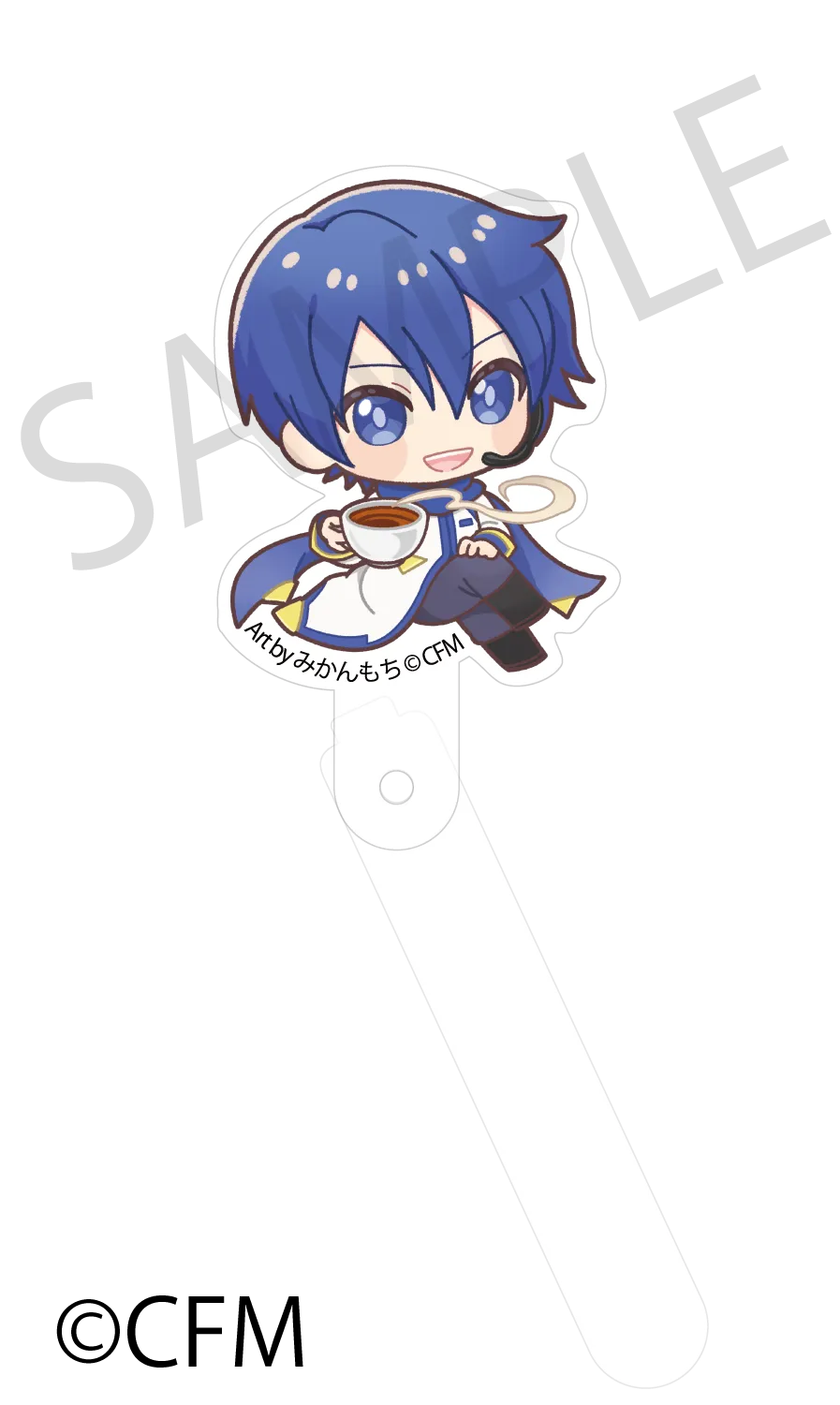(Goods - Acrylic Stand) Sakura Miku  Hirohako Acrylic Prop and Stand Hakodate 2025 KAITO - Art by Mikanmochi