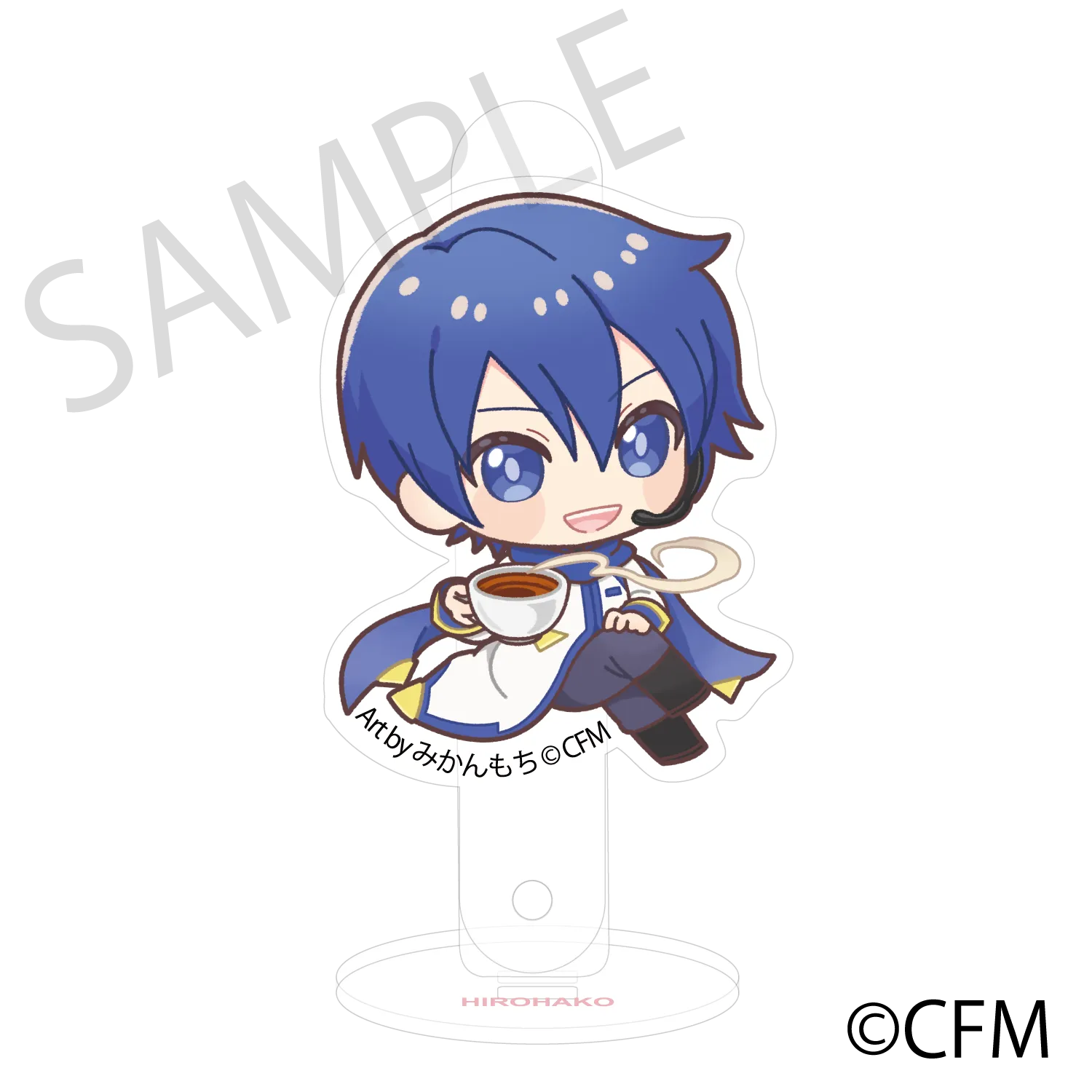 (Goods - Acrylic Stand) Sakura Miku  Hirohako Acrylic Prop and Stand Hakodate 2025 KAITO - Art by Mikanmochi
