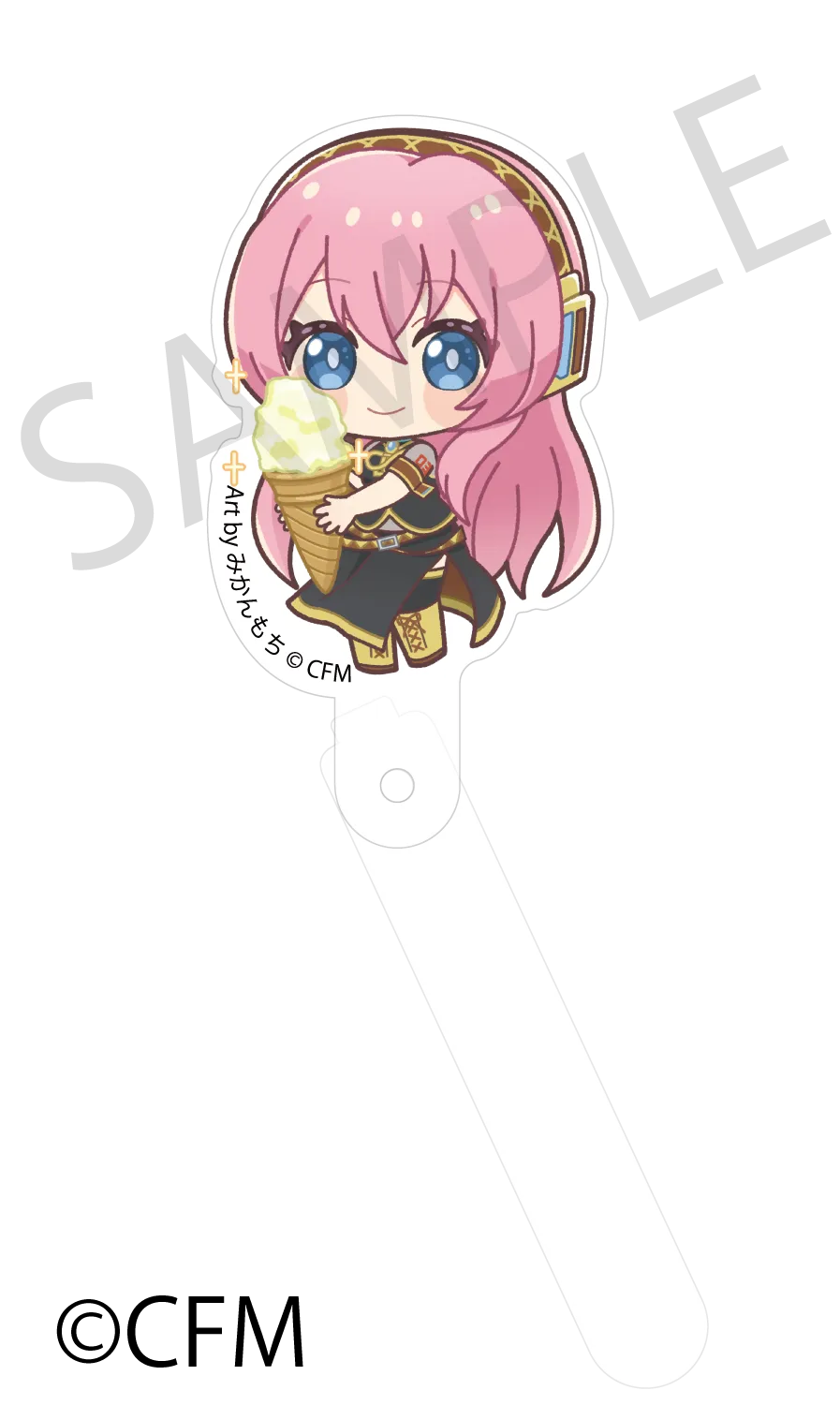 (Goods - Acrylic Stand) Sakura Miku  Hirohako Acrylic Prop and Stand Hirosaki 2025 Megurine Luka - Art by Mikanmochi